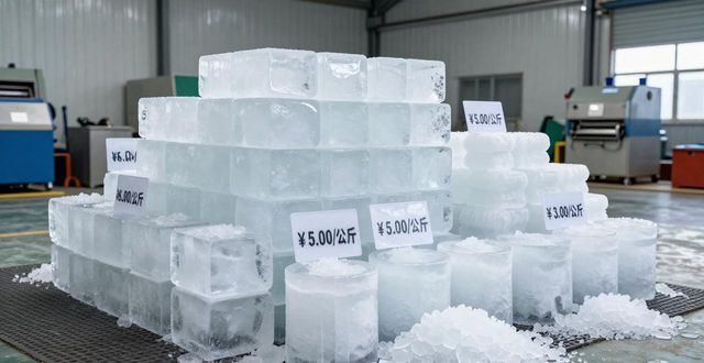 信阳食用冰块多少钱 良臣制冰厂最新报价