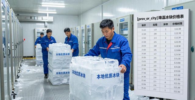 信阳降温冰块多少钱一吨？本地制冰厂报价来了