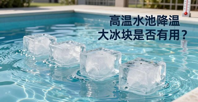 信阳高温水池降温大冰块，到底管不管用？